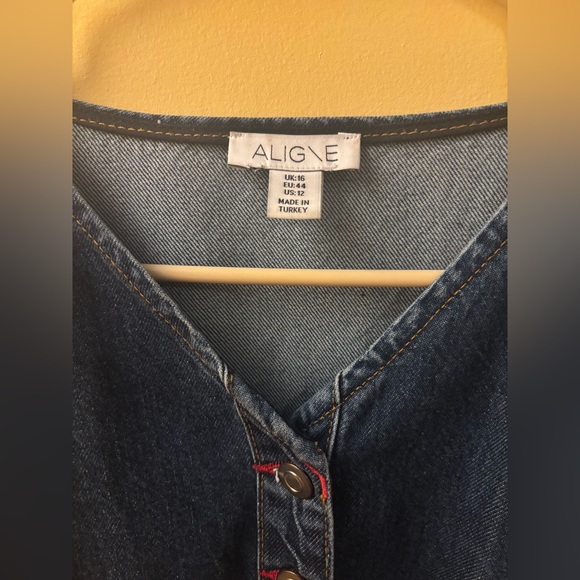 Aligne Denim Blouse - Picture 7 of 7